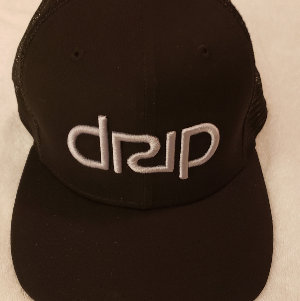 Hat/baseball cap. NWOT. Black. One size. New Era brand. DRIP logo